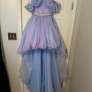 Lavender and Blue Kids Dress